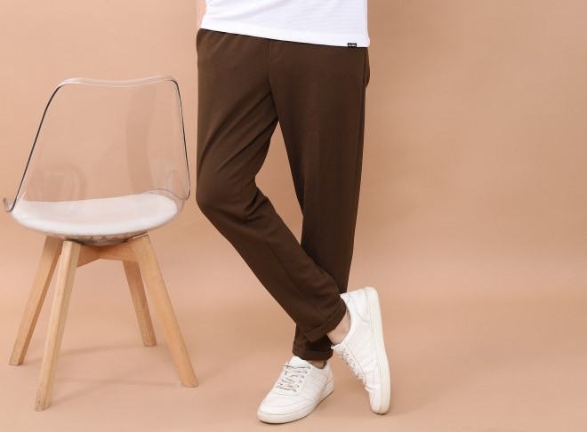 Crysully Pants|men's Skinny Faux Leather Pants - Mid-waist Zipper Fly,  Spring/summer Streetwear