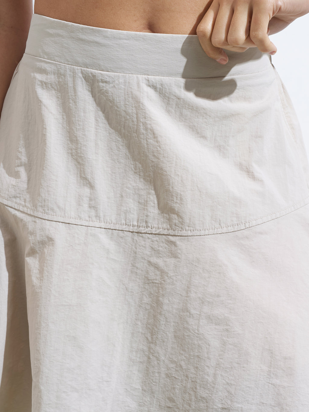 Street By Tokyo Talkies Women Beige Top With Skirt Co-Ords - Beige - Image 8