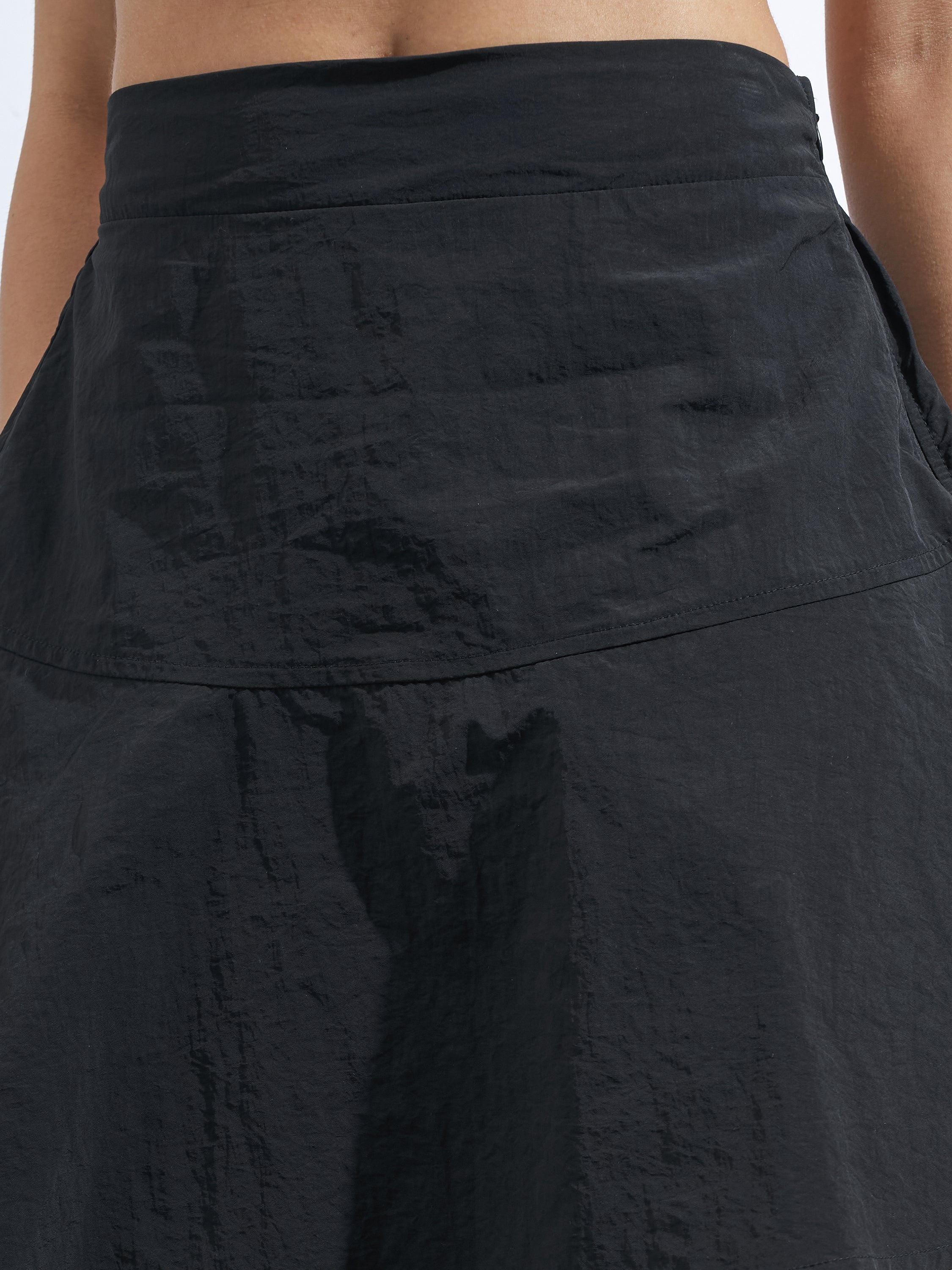 Street By Tokyo Talkies Women Black Top With Skirt Co-Ords - Black - Image 8