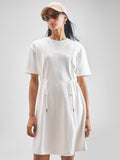Street By Tokyo Talkies Women White Solid Fit And Flare Dress - White - Image 1