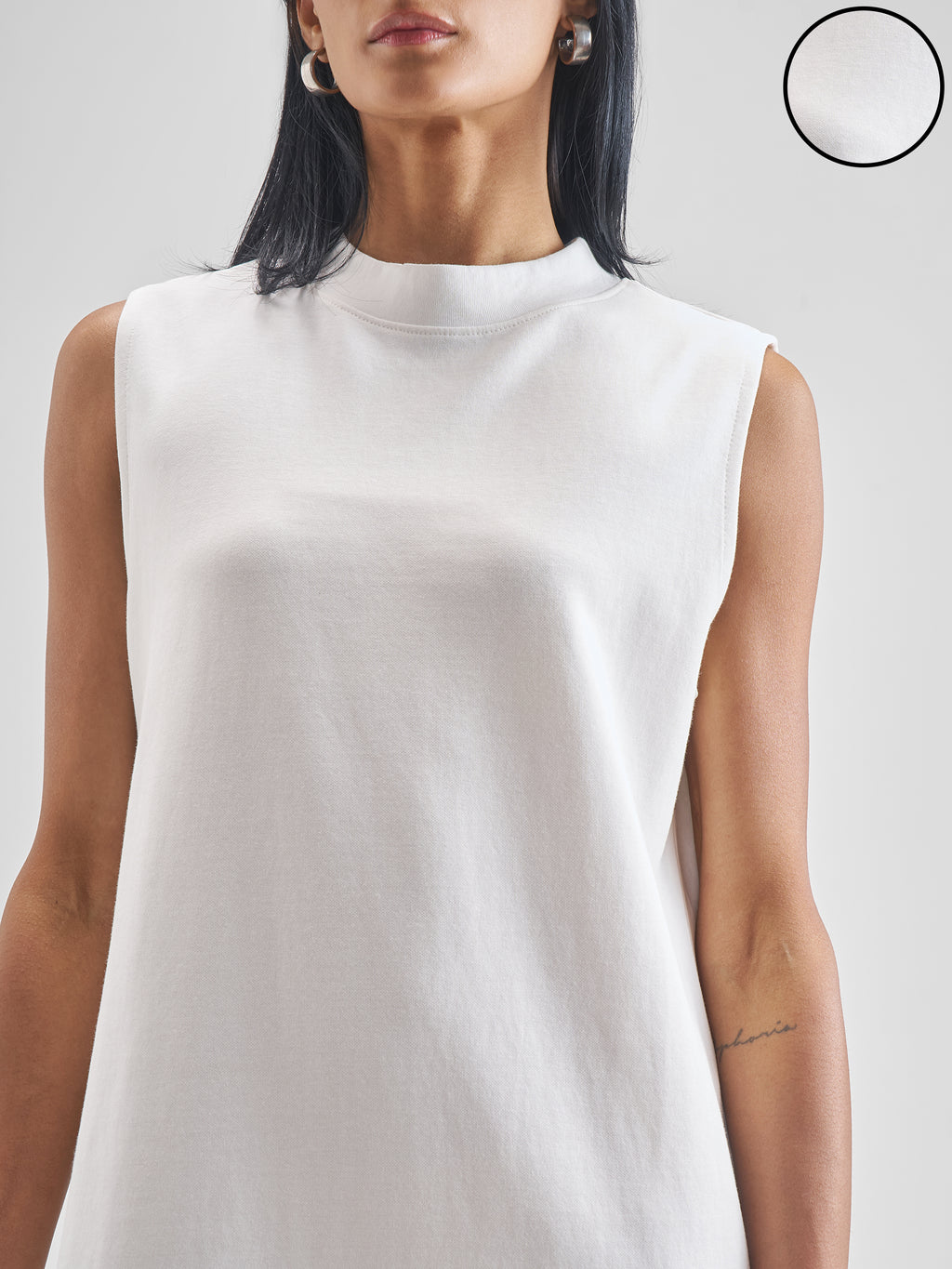 Street By Tokyo Talkies Women White Solid Maxi Dress - White - Image 5