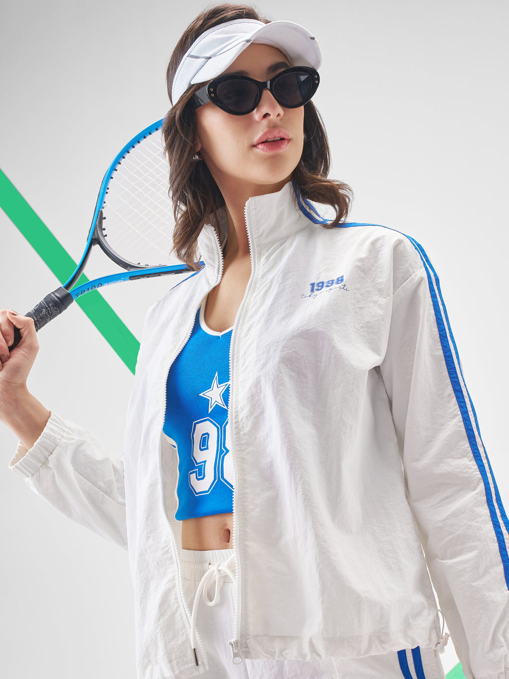 Street By Tokyo Talkies Women White Open Front Jacket - White - Image 1