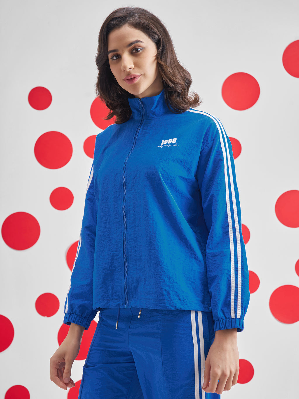 Street By Tokyo Talkies Women Blue Open Front Jacket - Blue - Image 4