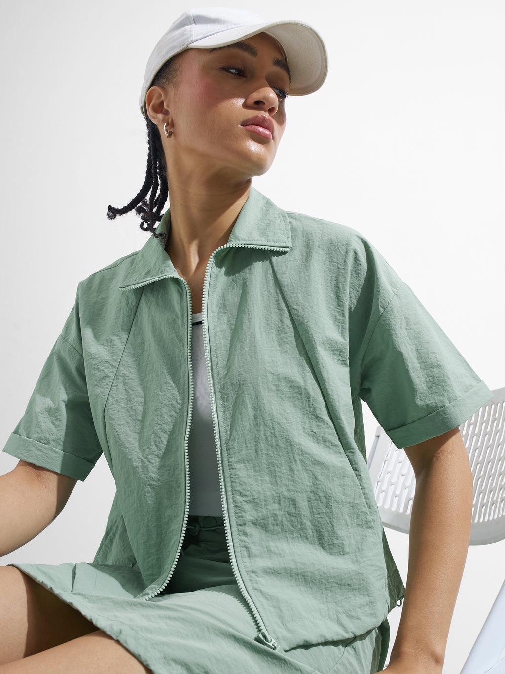 Street By Tokyo Talkies Women Pink Open Front Jacket - Pink - Image 1