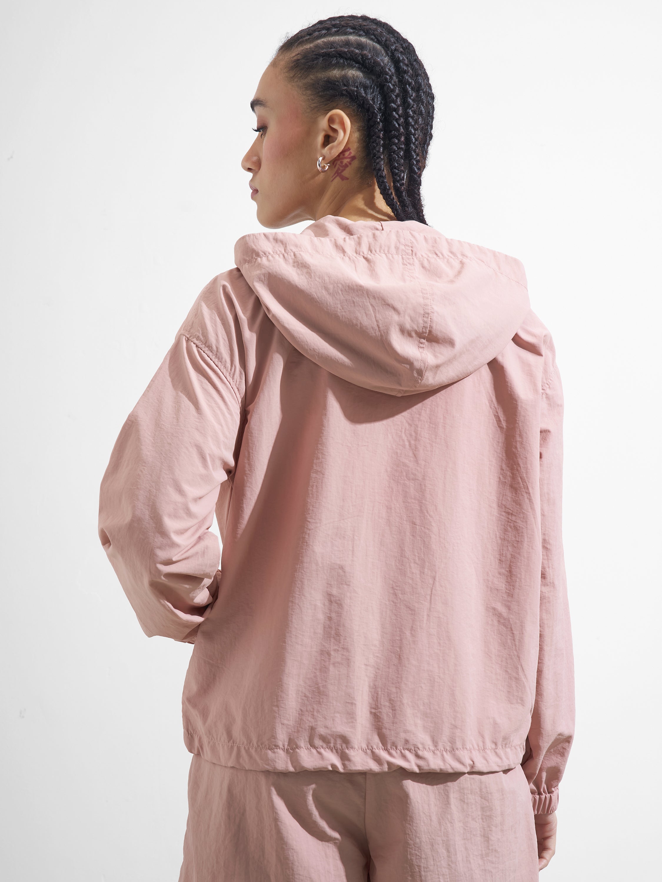 Street By Tokyo Talkies Women Pink Open Front Jacket - Pink - Image 3