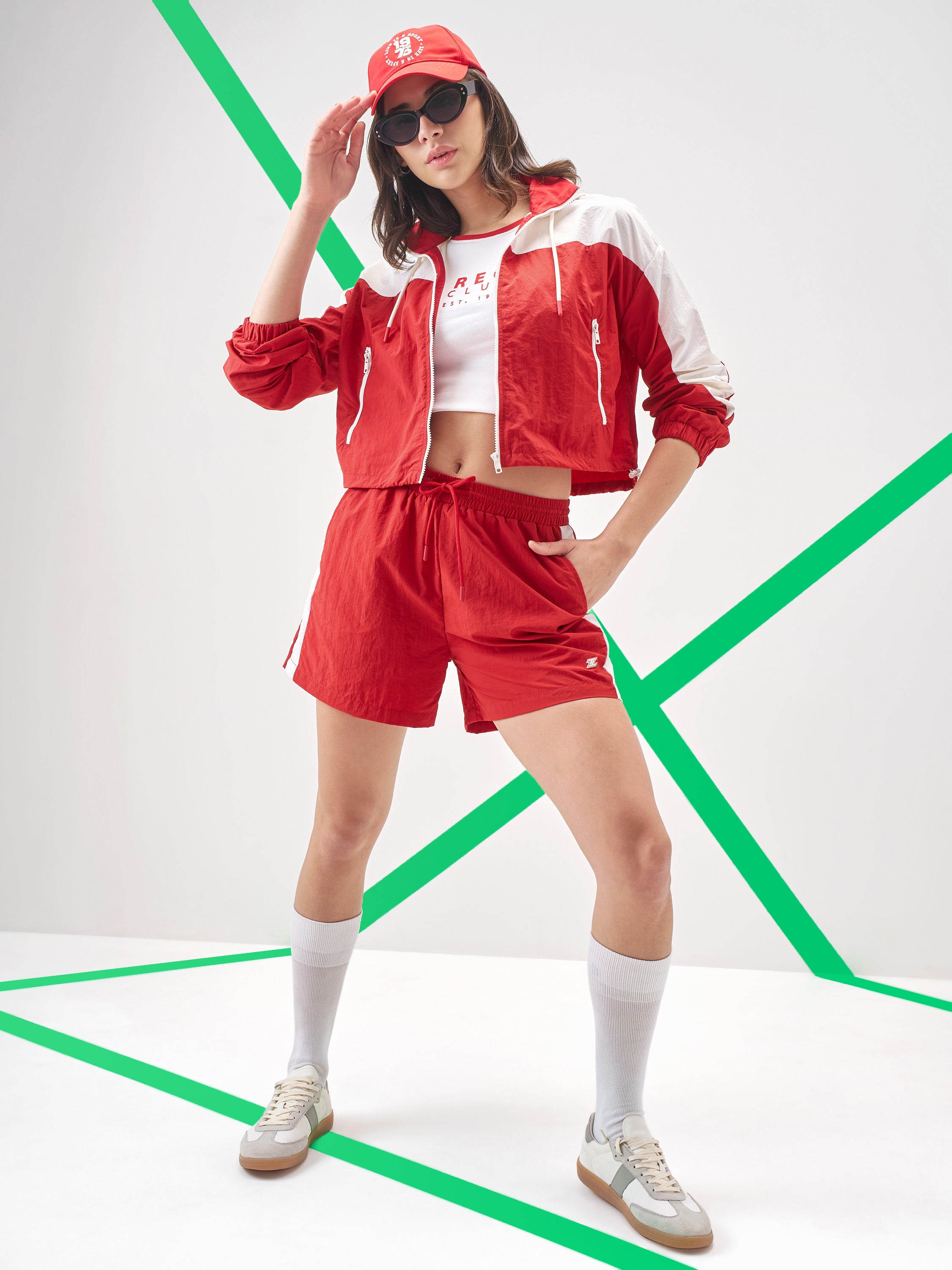 Street By Tokyo Talkies Women Red Open Front Jacket - Red - Image 2