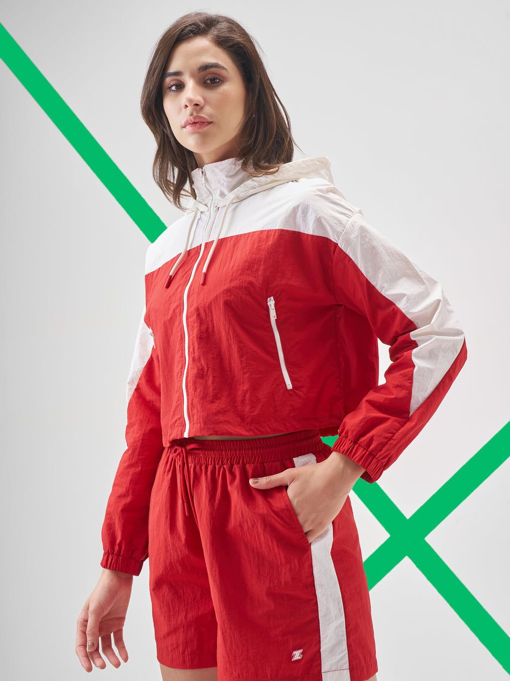 Street By Tokyo Talkies Women Red Open Front Jacket - Red - Image 4