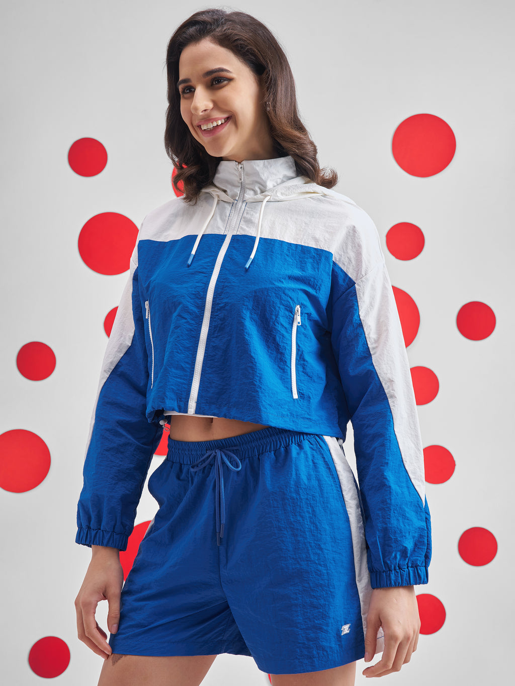 Street By Tokyo Talkies Women Blue Open Front Jacket - Blue - Image 4