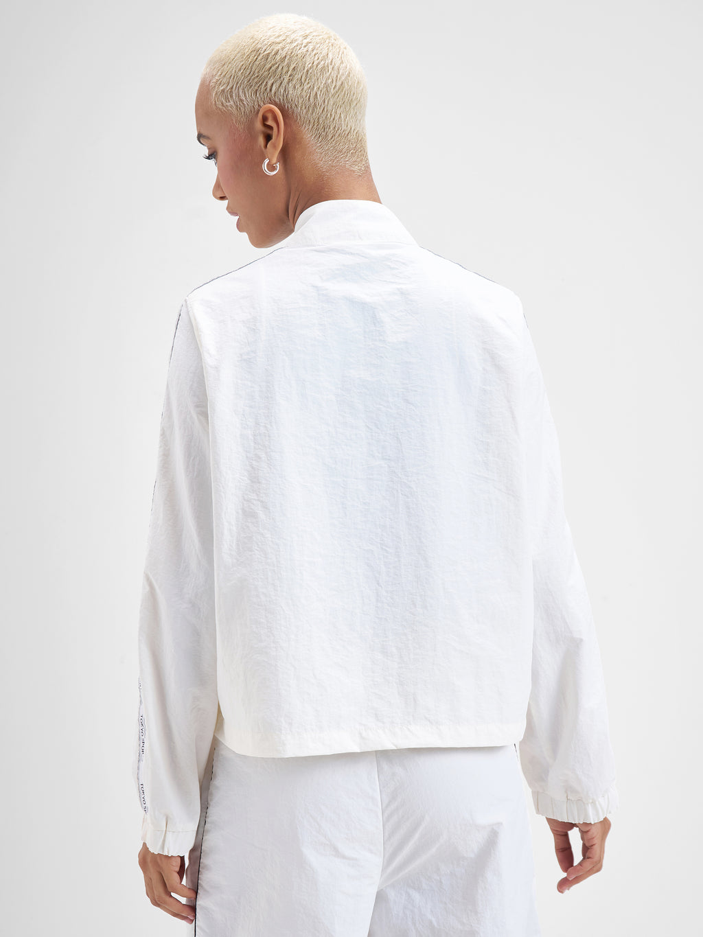Street By Tokyo Talkies Women White Open Front Jacket - White - Image 3