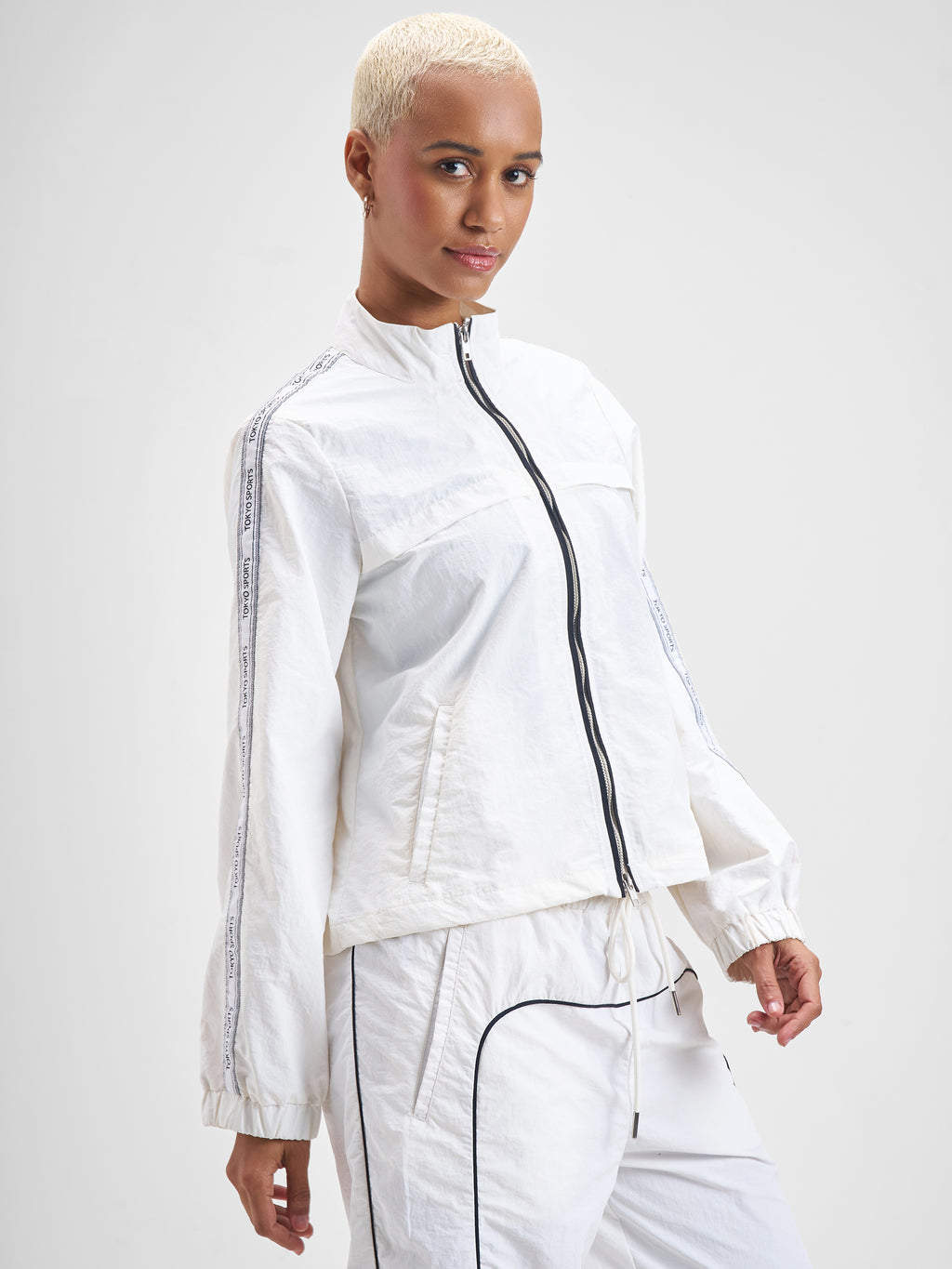 Street By Tokyo Talkies Women White Open Front Jacket - White - Image 6