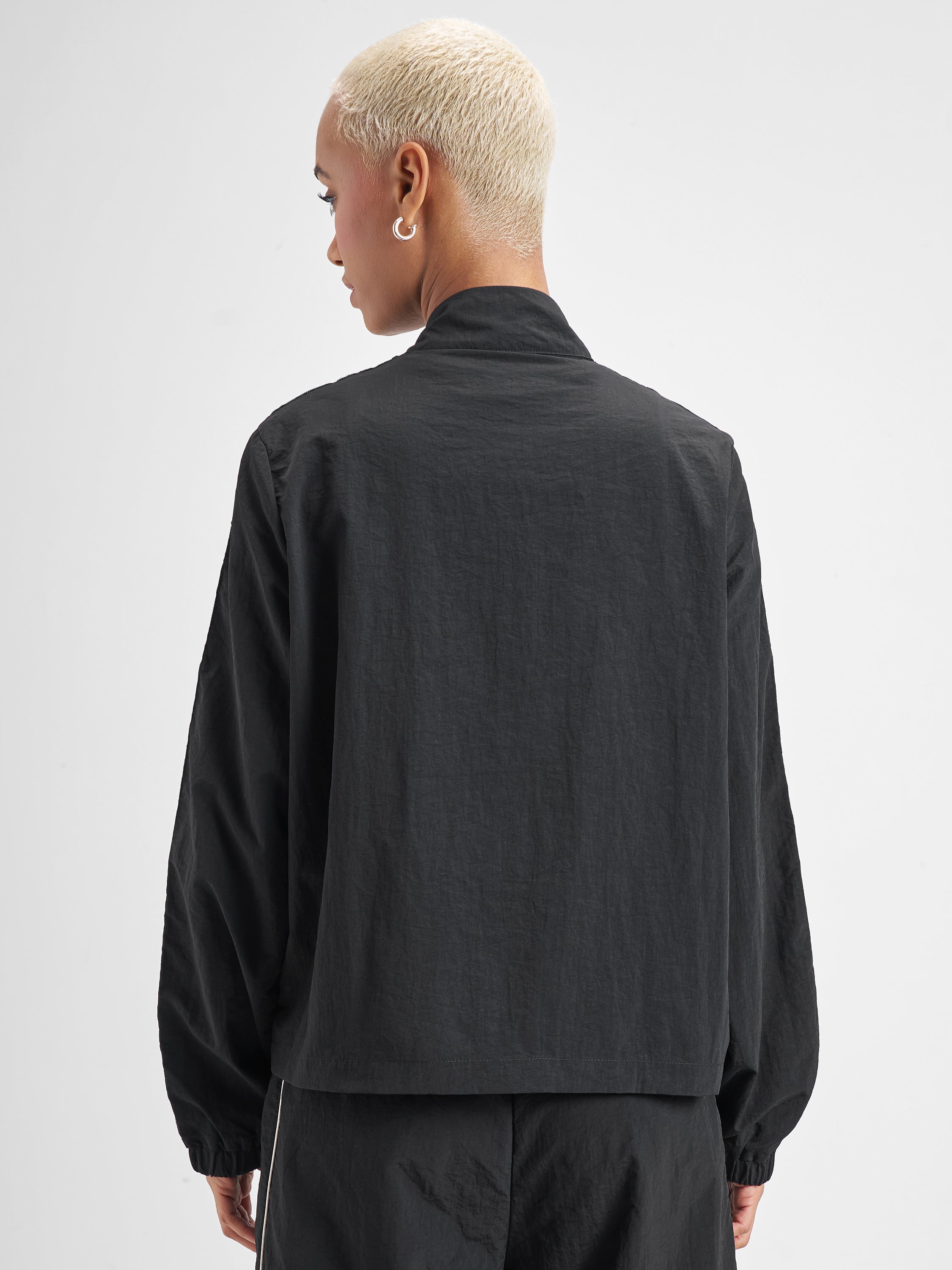 Street By Tokyo Talkies Women Black Open Front Jacket - Black - Image 3