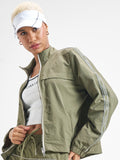 Street By Tokyo Talkies Women Green Open Front Jacket - Green - Image 1
