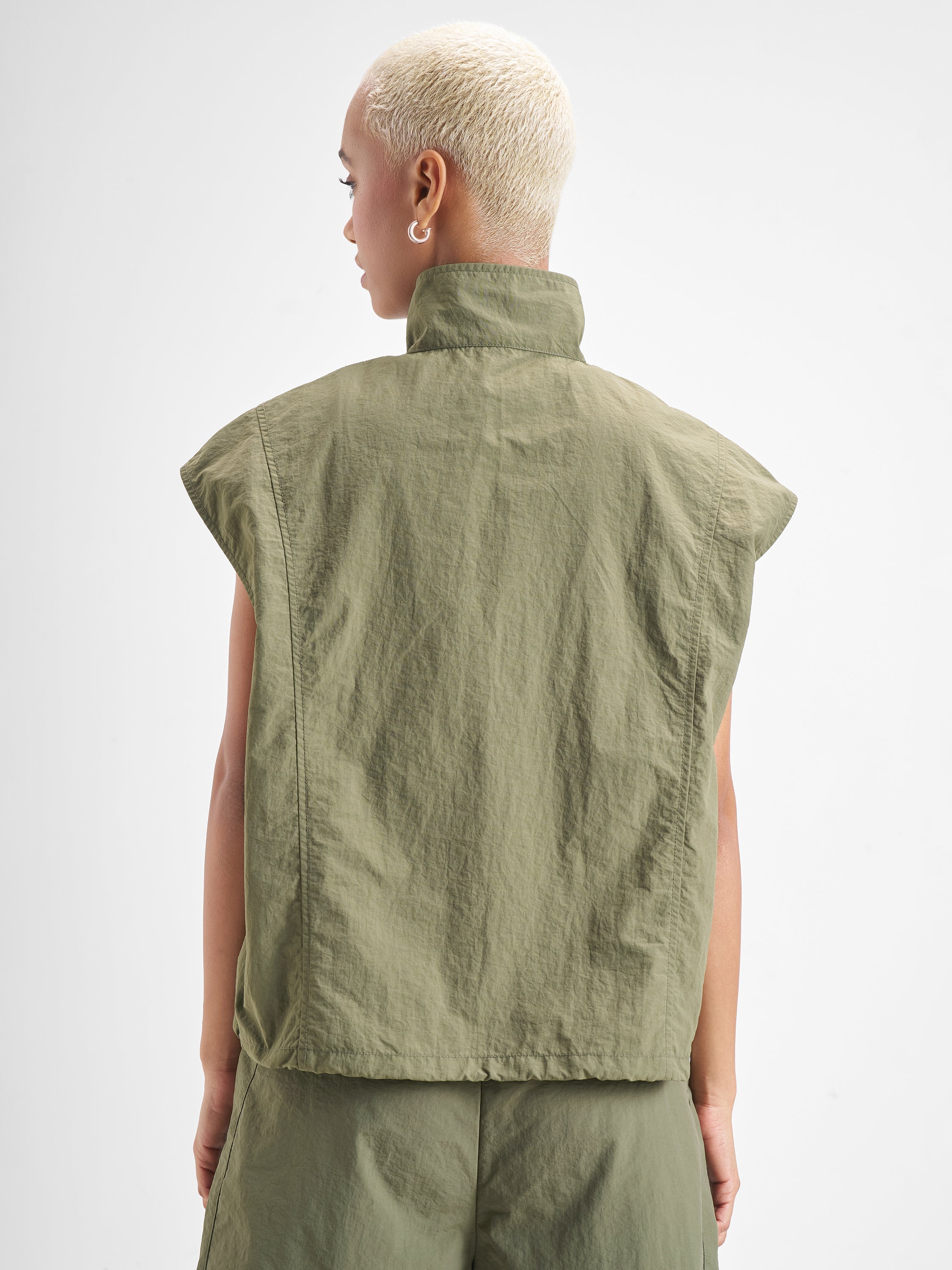 Street By Tokyo Talkies Women Green Open Front Jacket - Green - Image 3