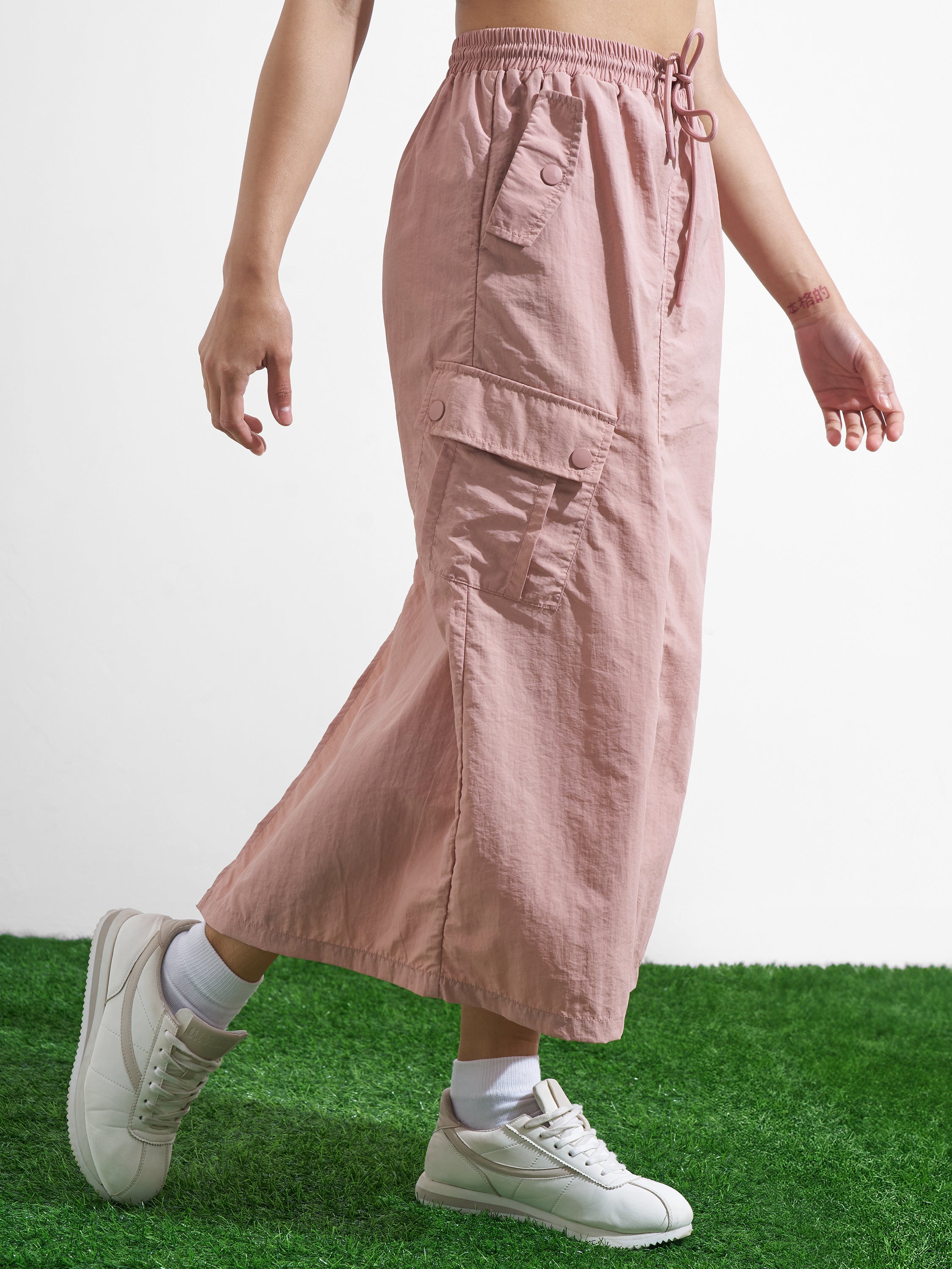 Street By Tokyo Talkies Women Pink Midi Skirt - Pink - Image 6