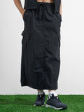 Street By Tokyo Talkies Women Black Midi Skirt - Black - Image 1
