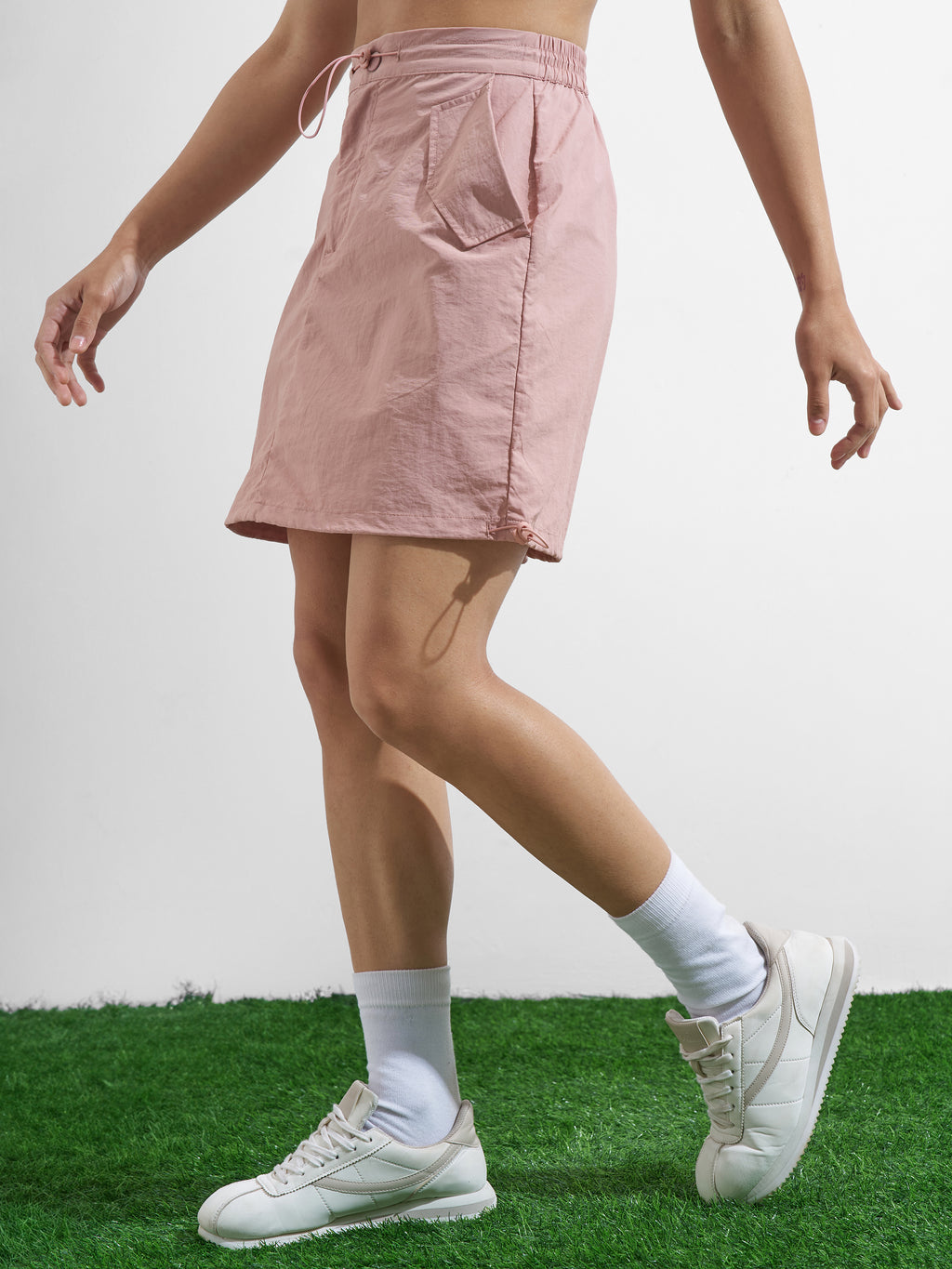 Street By Tokyo Talkies Women Pink Mini Skirt - Pink - Image 4
