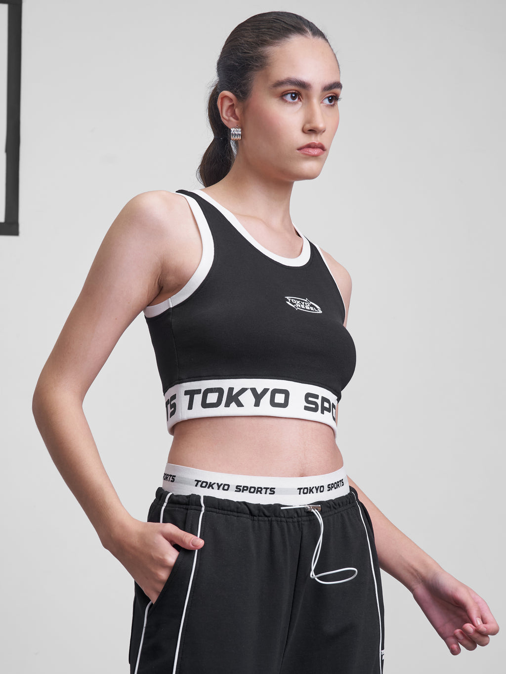 Street By Tokyo Talkies Women Black Printed Regular Top - Black - Image 6