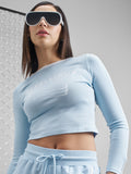 Street By Tokyo Talkies Women Blue Printed Tank Top - Blue - Image 1