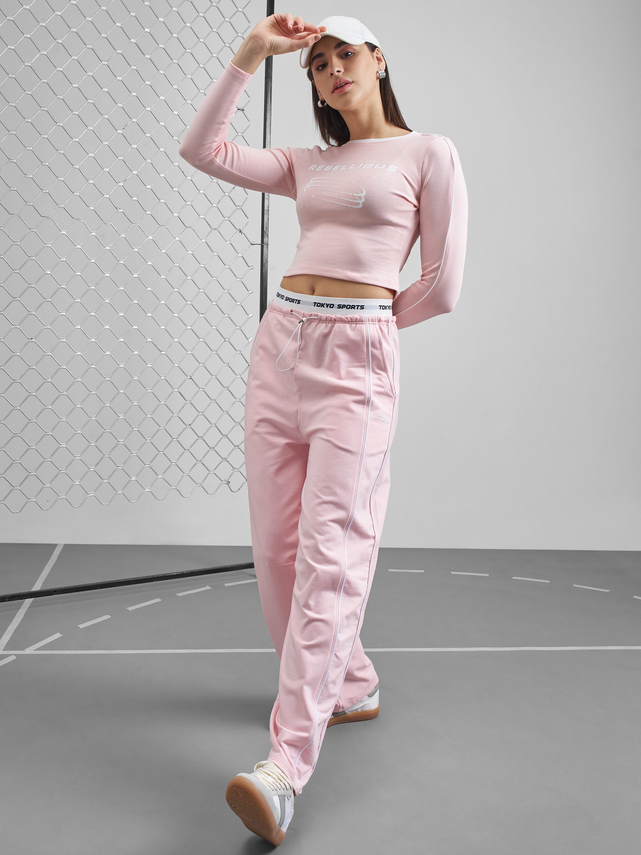 Street By Tokyo Talkies Women Pink Printed Regular Top - Pink - Image 2