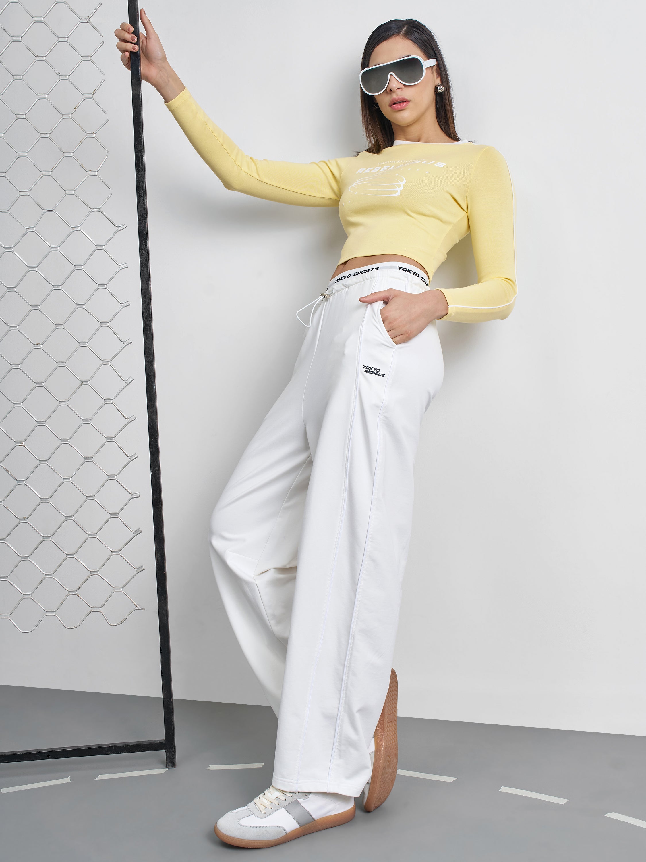 Street By Tokyo Talkies Women Yellow Printed Tank Top - Yellow - Image 2