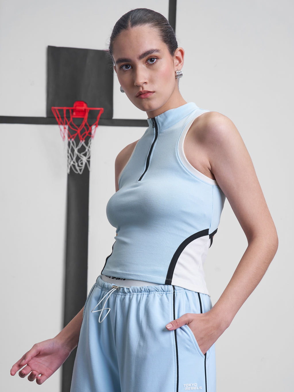Street By Tokyo Talkies Women Multi Colourblocked Regular Top - Multi - Image 4