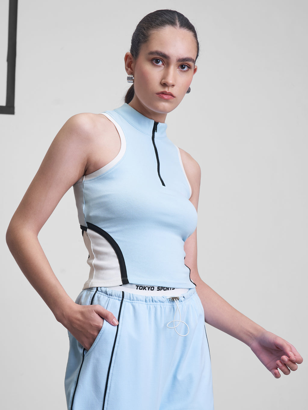 Street By Tokyo Talkies Women Multi Colourblocked Regular Top - Multi - Image 6
