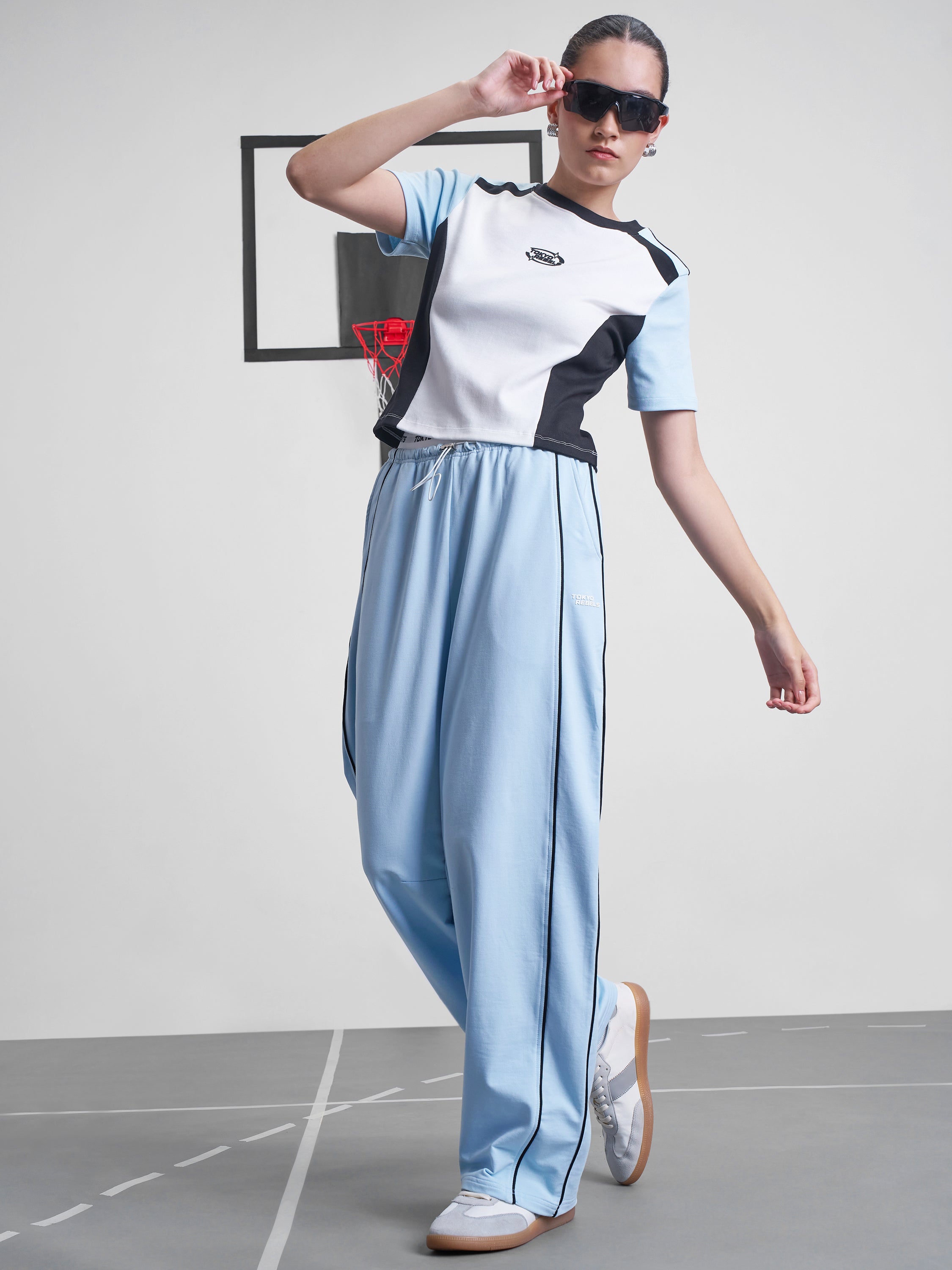 Street By Tokyo Talkies Women Multi Colourblocked Regular Top - Multi - Image 2