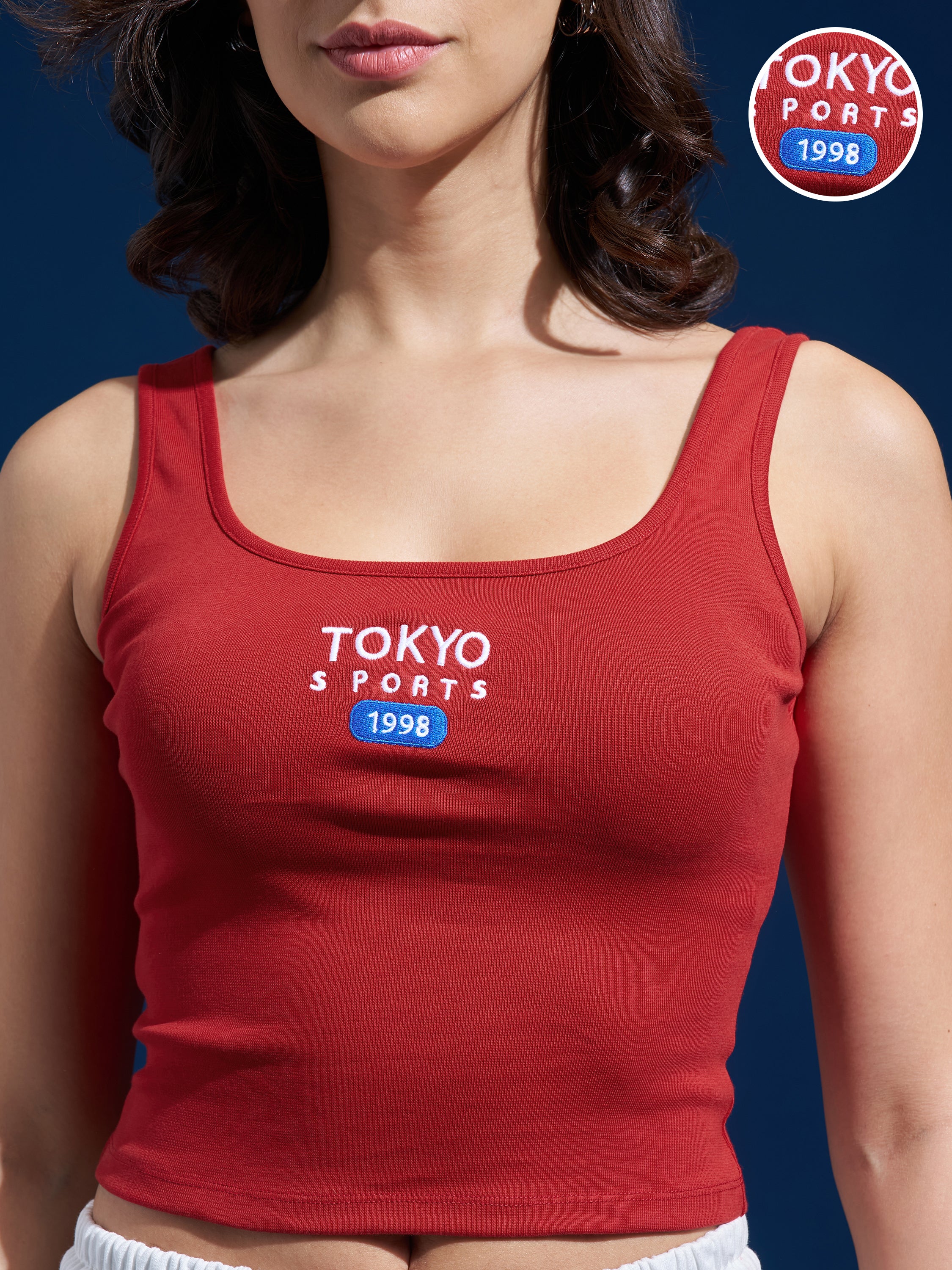 Street By Tokyo Talkies Women Red Printed Shirt Style Top - Red - Image 5