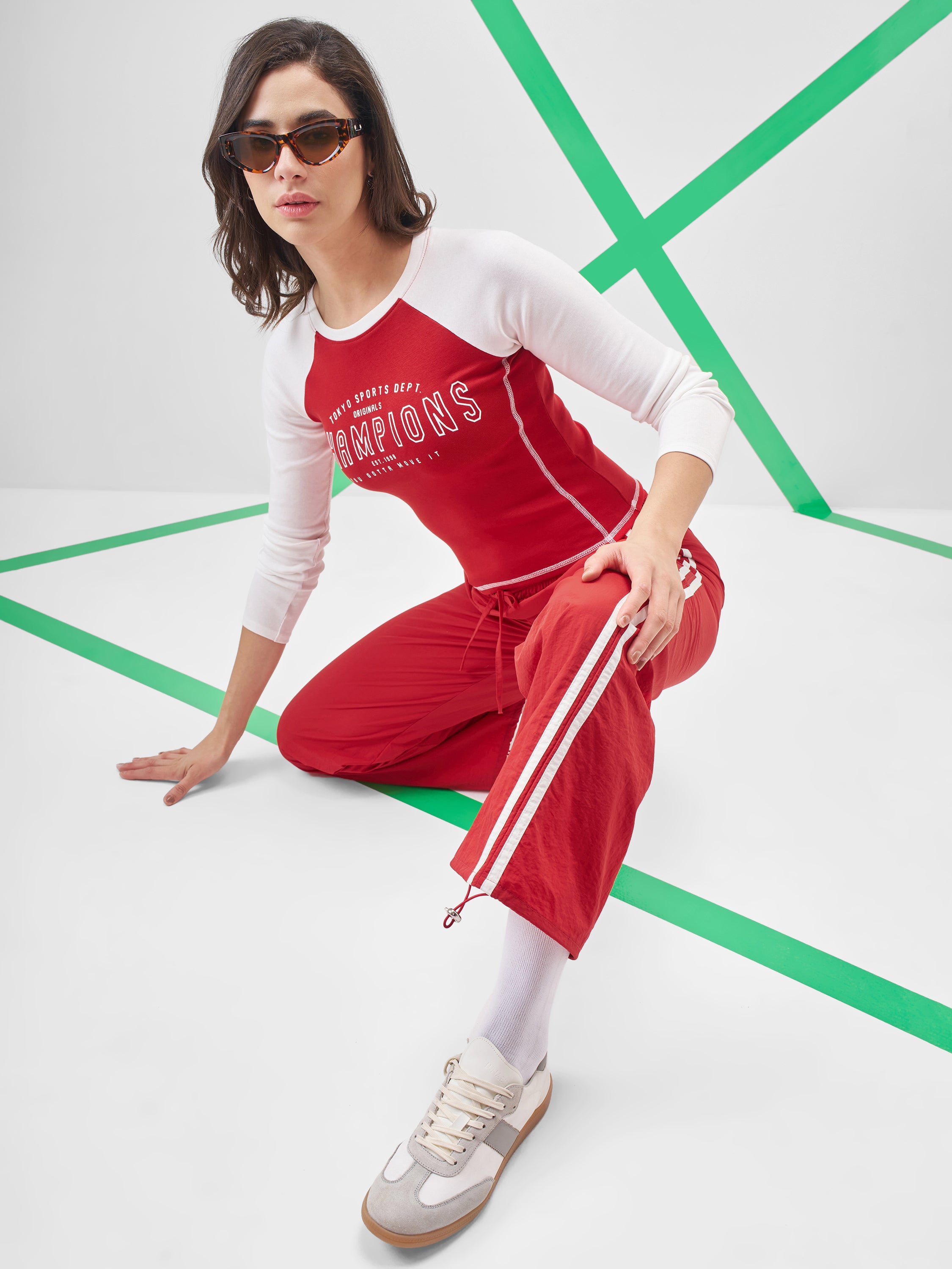 Street By Tokyo Talkies Women Red Printed Tank Top - Red - Image 2