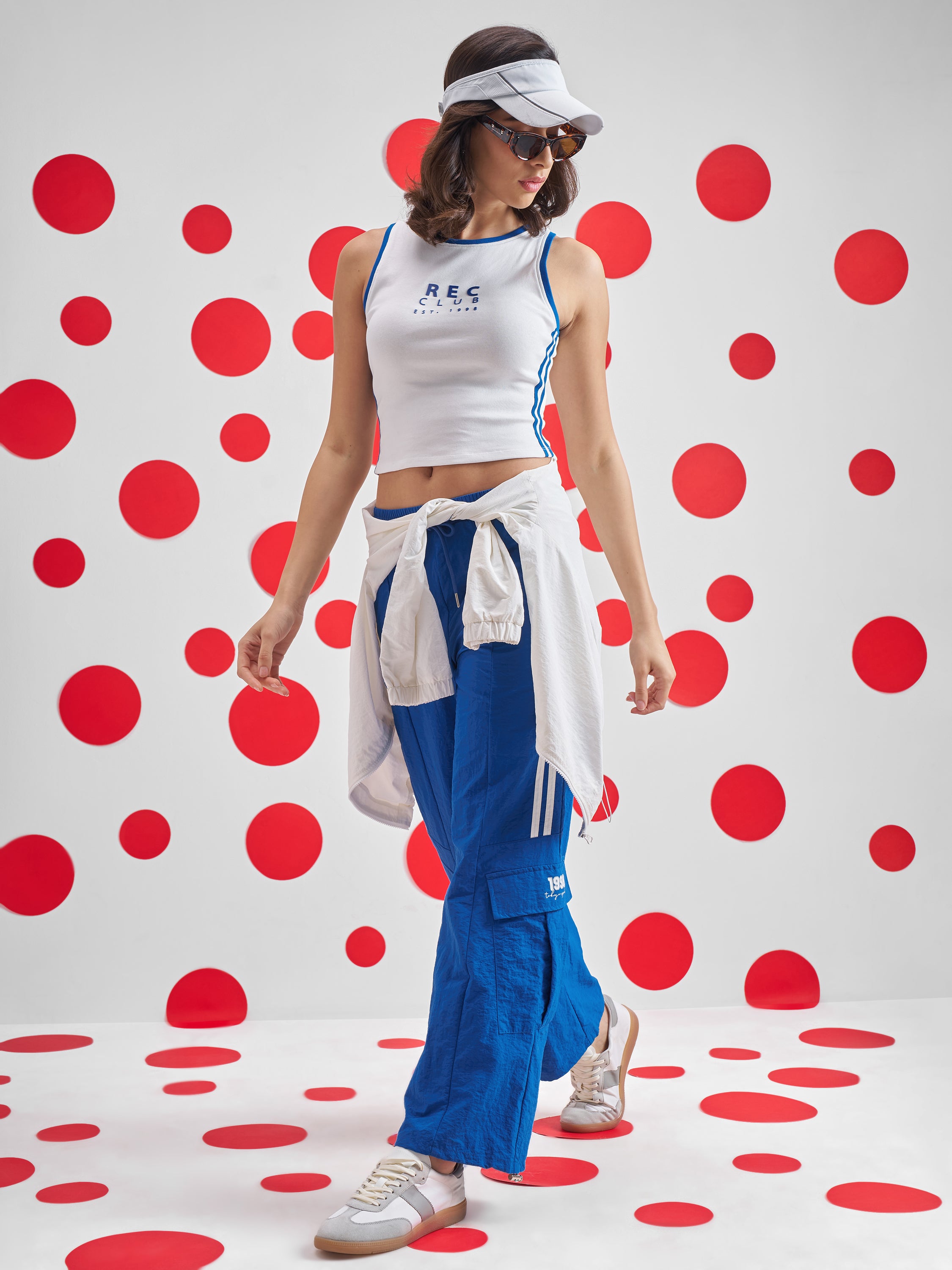Street By Tokyo Talkies Women White Printed Tank Top - White - Image 2