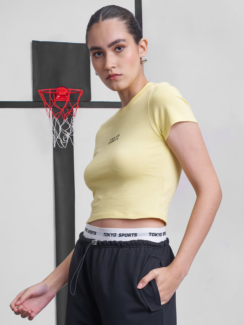 Street By Tokyo Talkies Women Yellow Solid Regular Top - Yellow - Image 4
