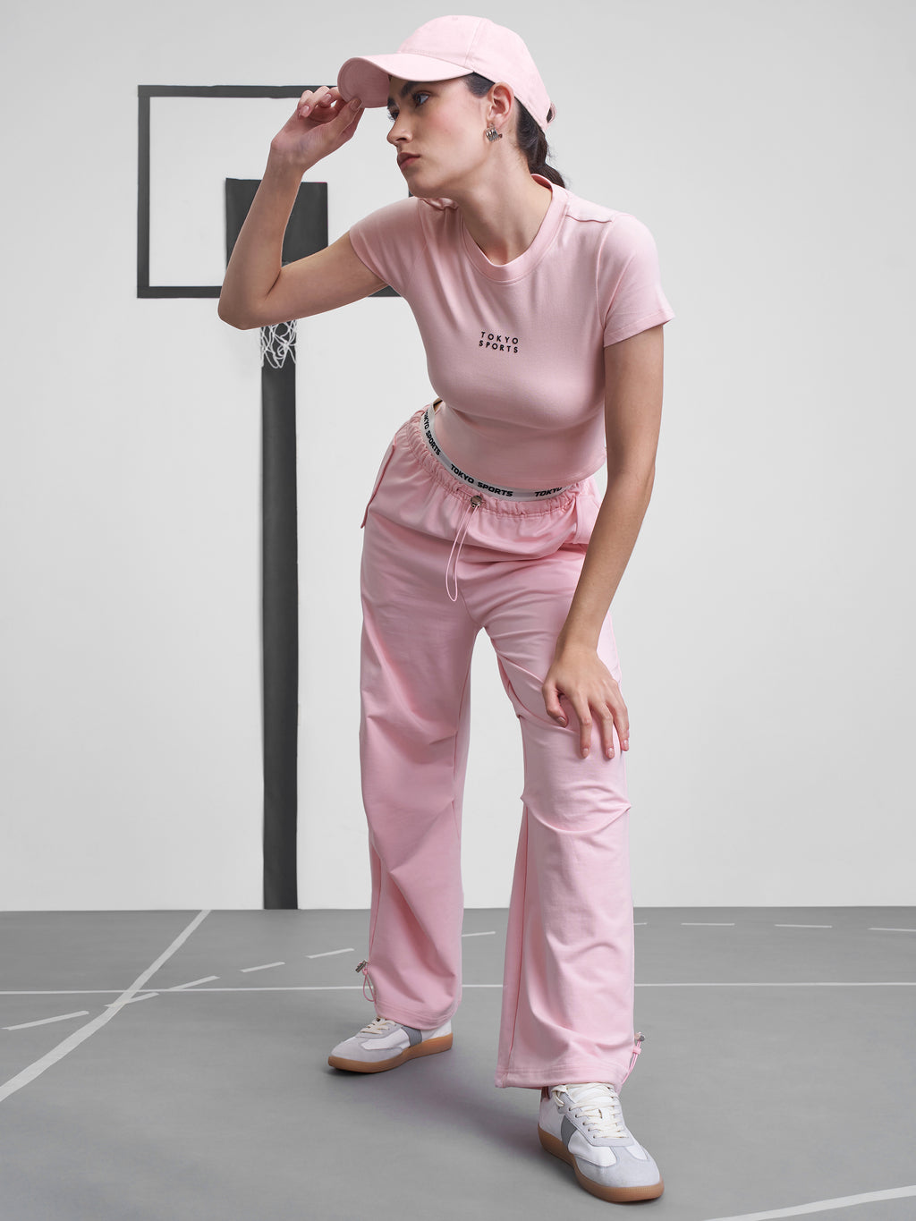 Street By Tokyo Talkies Women Pink Solid Regular Top - Pink - Image 2