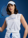 Street By Tokyo Talkies Women White Printed Shirt Style Top - White - Image 1