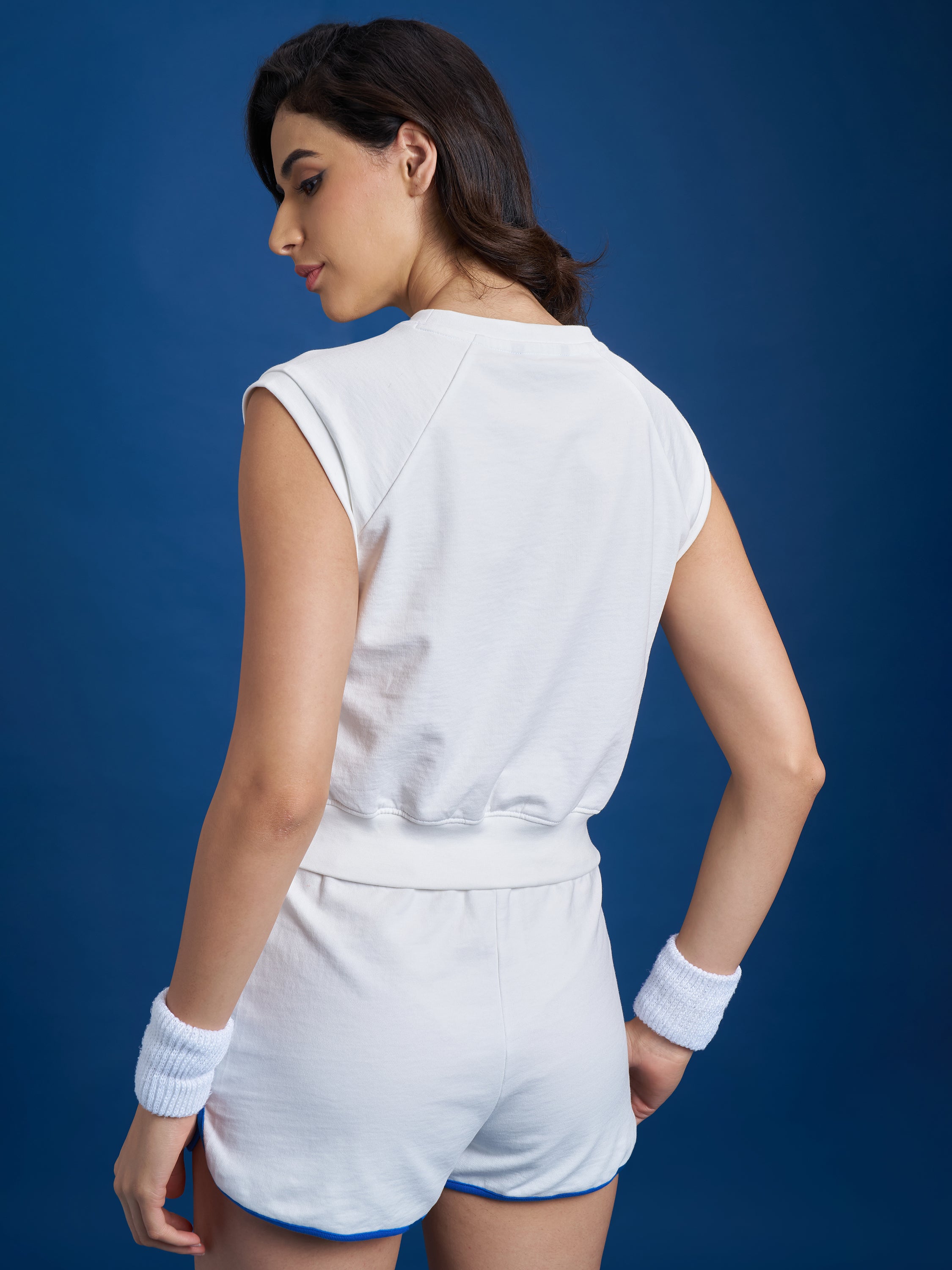 Street By Tokyo Talkies Women White Printed Shirt Style Top - White - Image 3