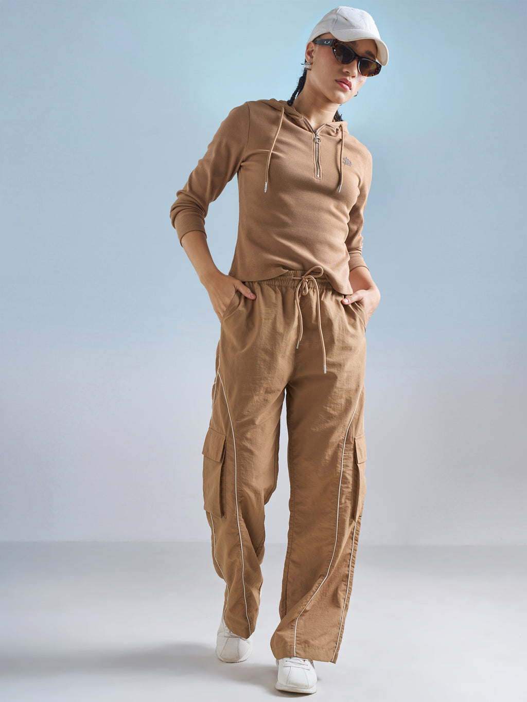 Street By Tokyo Talkies Women Brown Solid Regular Top - Brown - Image 2
