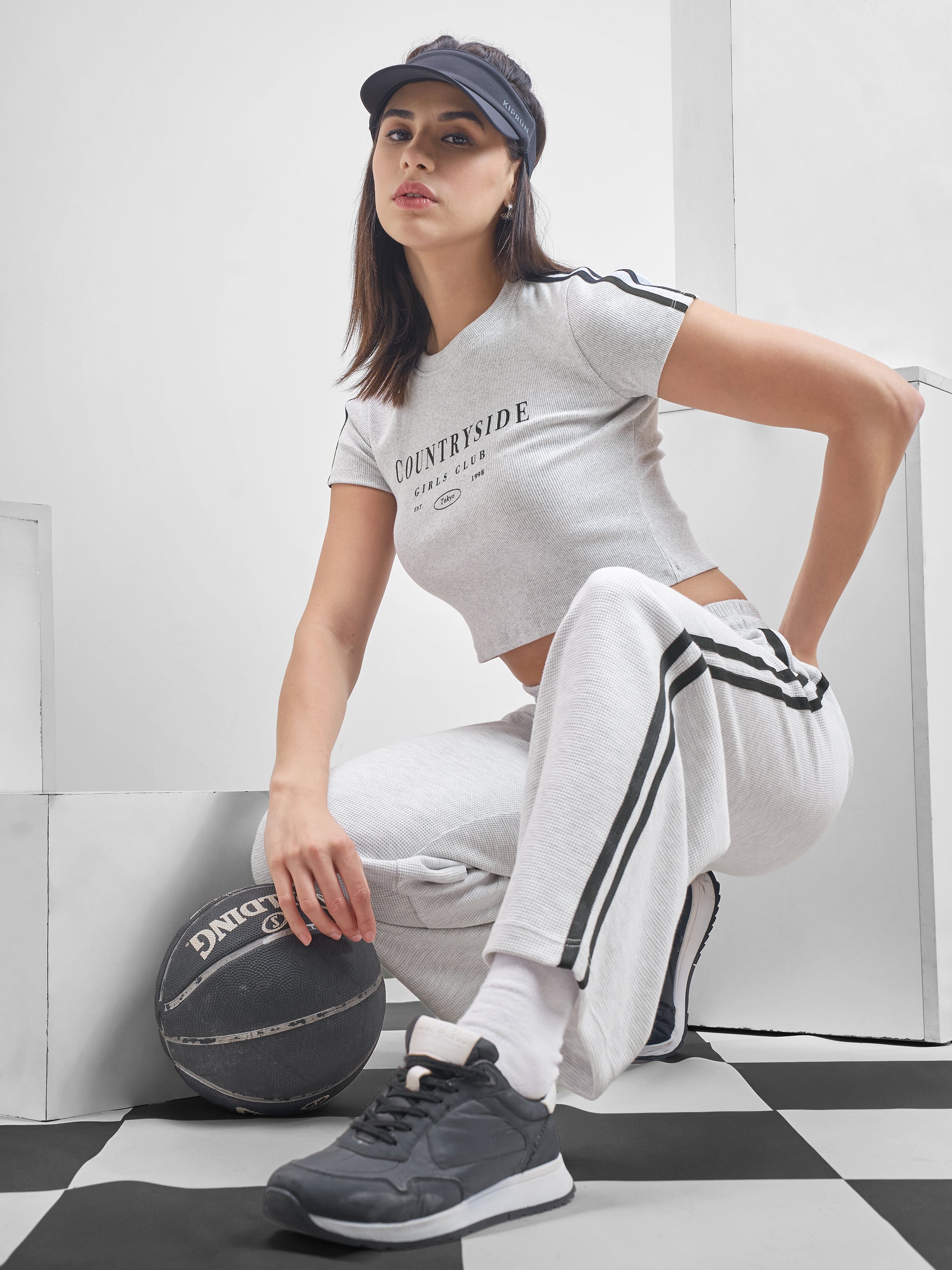 Street By Tokyo Talkies Women Grey Printed Regular Top - Grey - Image 2