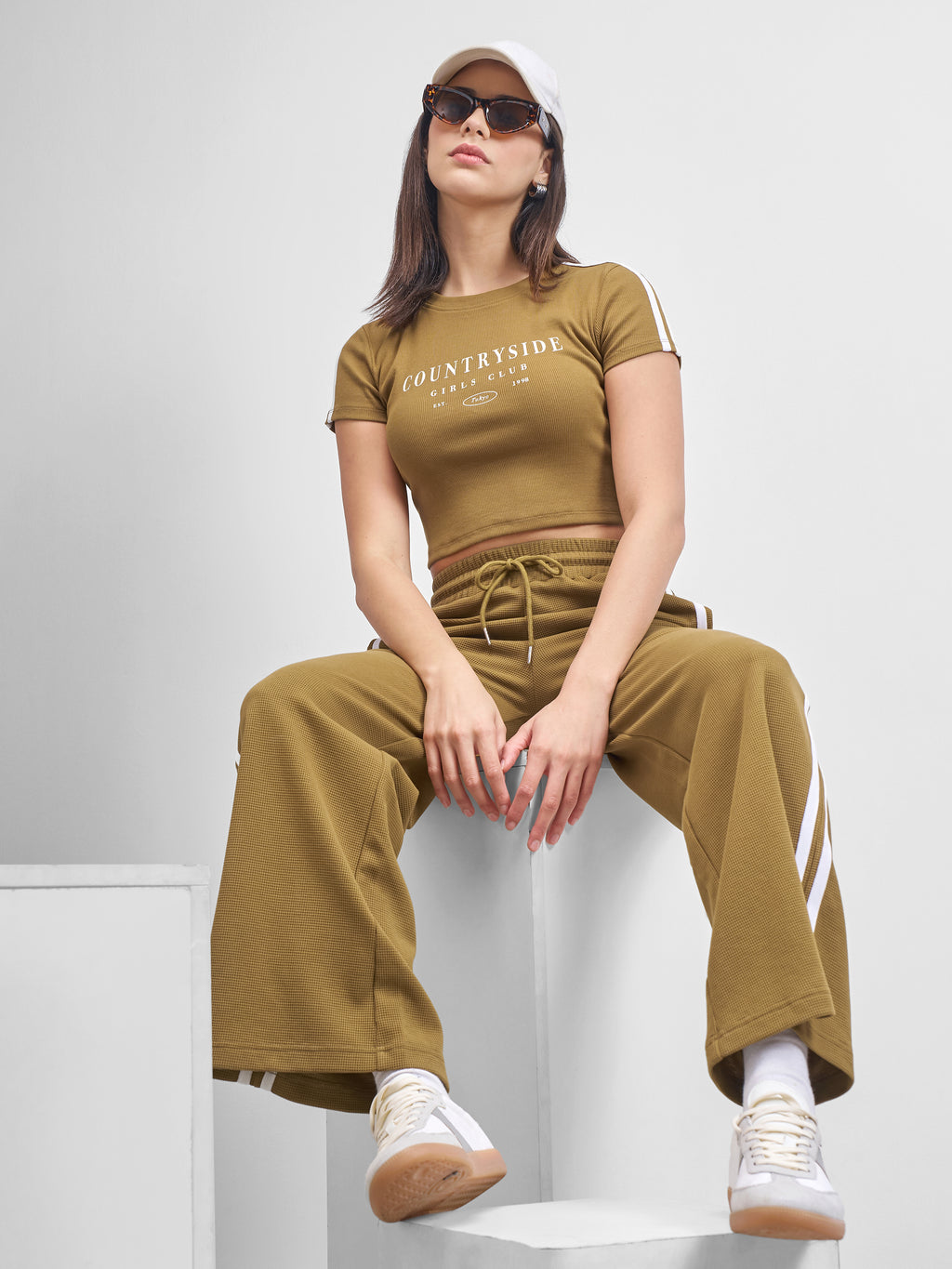 Street By Tokyo Talkies Women Brown Printed Regular Top - Brown - Image 2