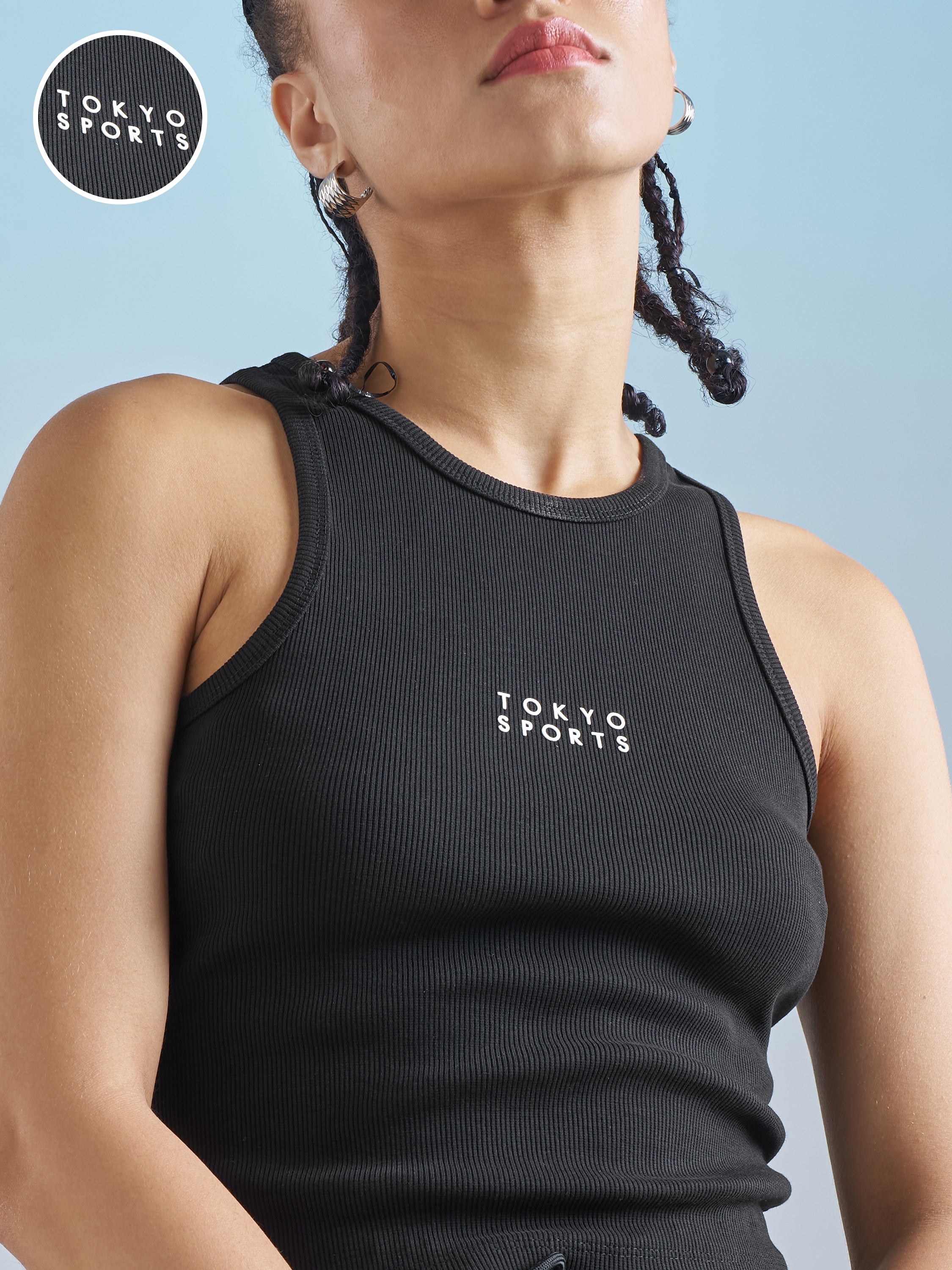 Street By Tokyo Talkies Women Black Solid Regular Top - Black - Image 5