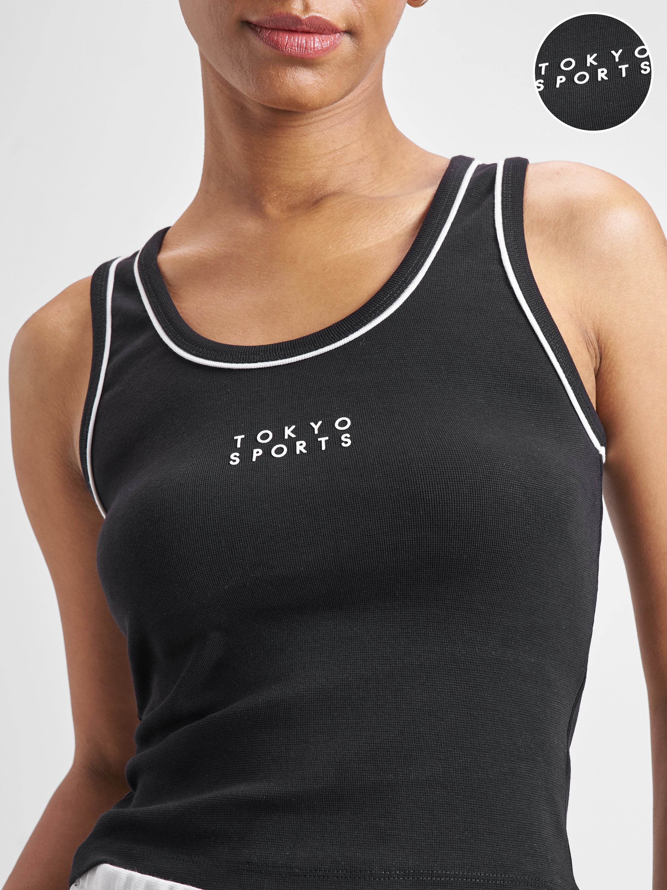 Street By Tokyo Talkies Women Black Printed Tank Top - Black - Image 5