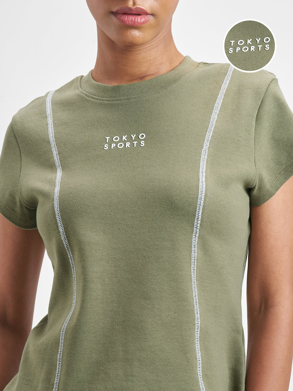 Street By Tokyo Talkies Women Olive Printed Regular Top - Olive - Image 5