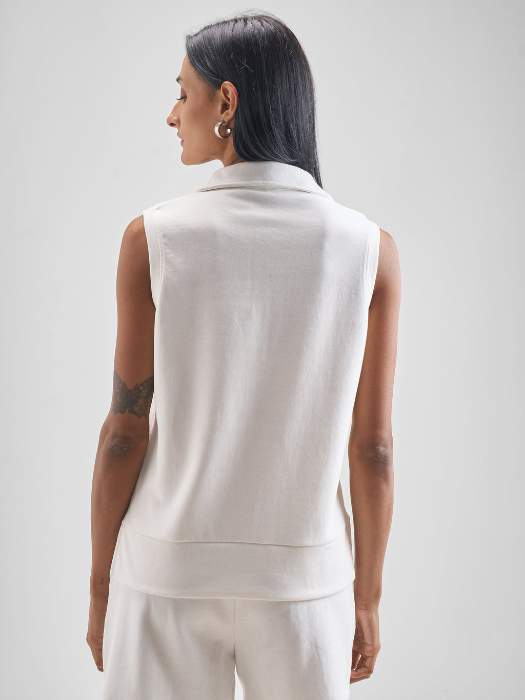 Street By Tokyo Talkies Women White Solid Regular Top - White - Image 3