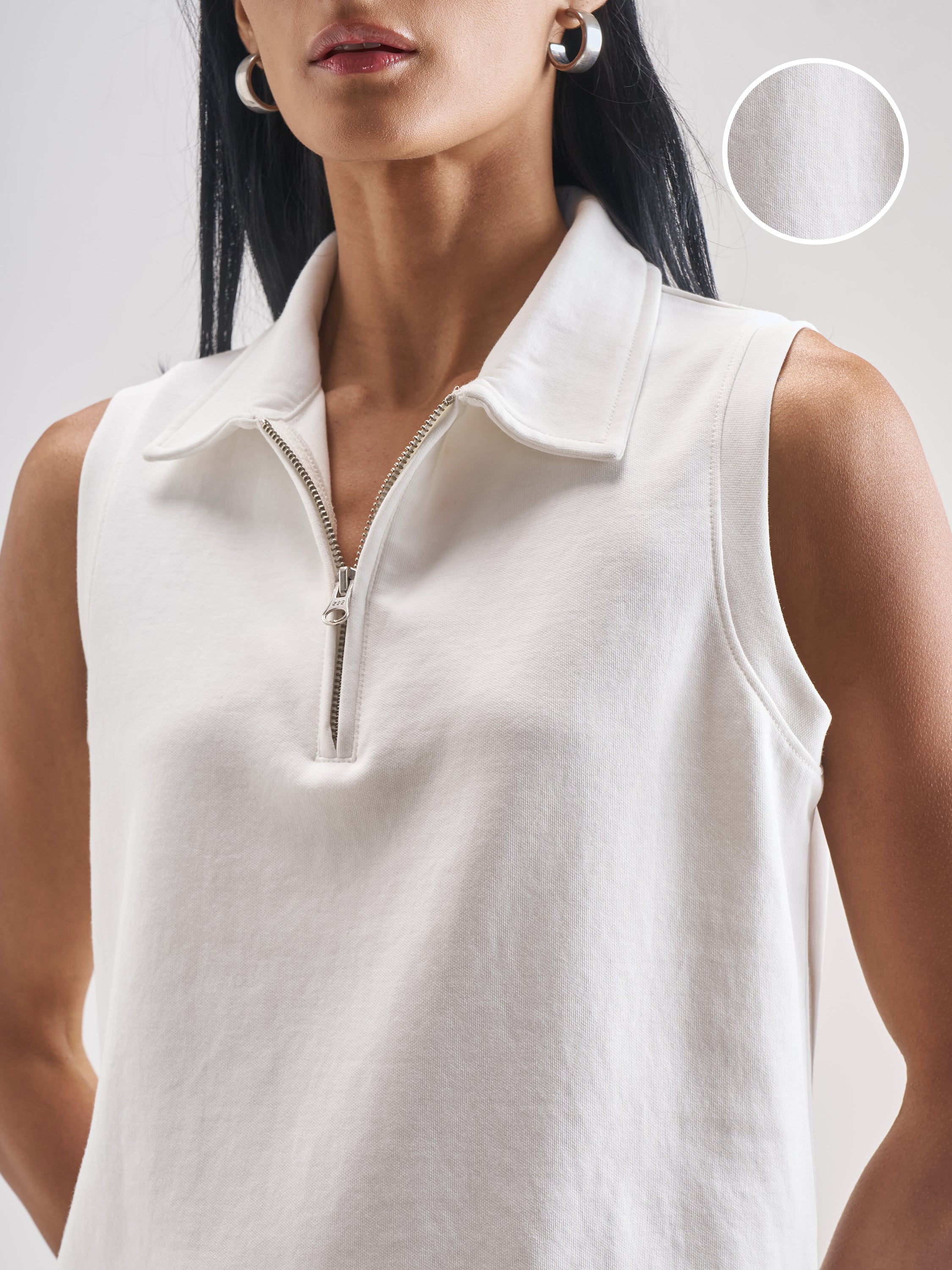 Street By Tokyo Talkies Women White Solid Regular Top - White - Image 5