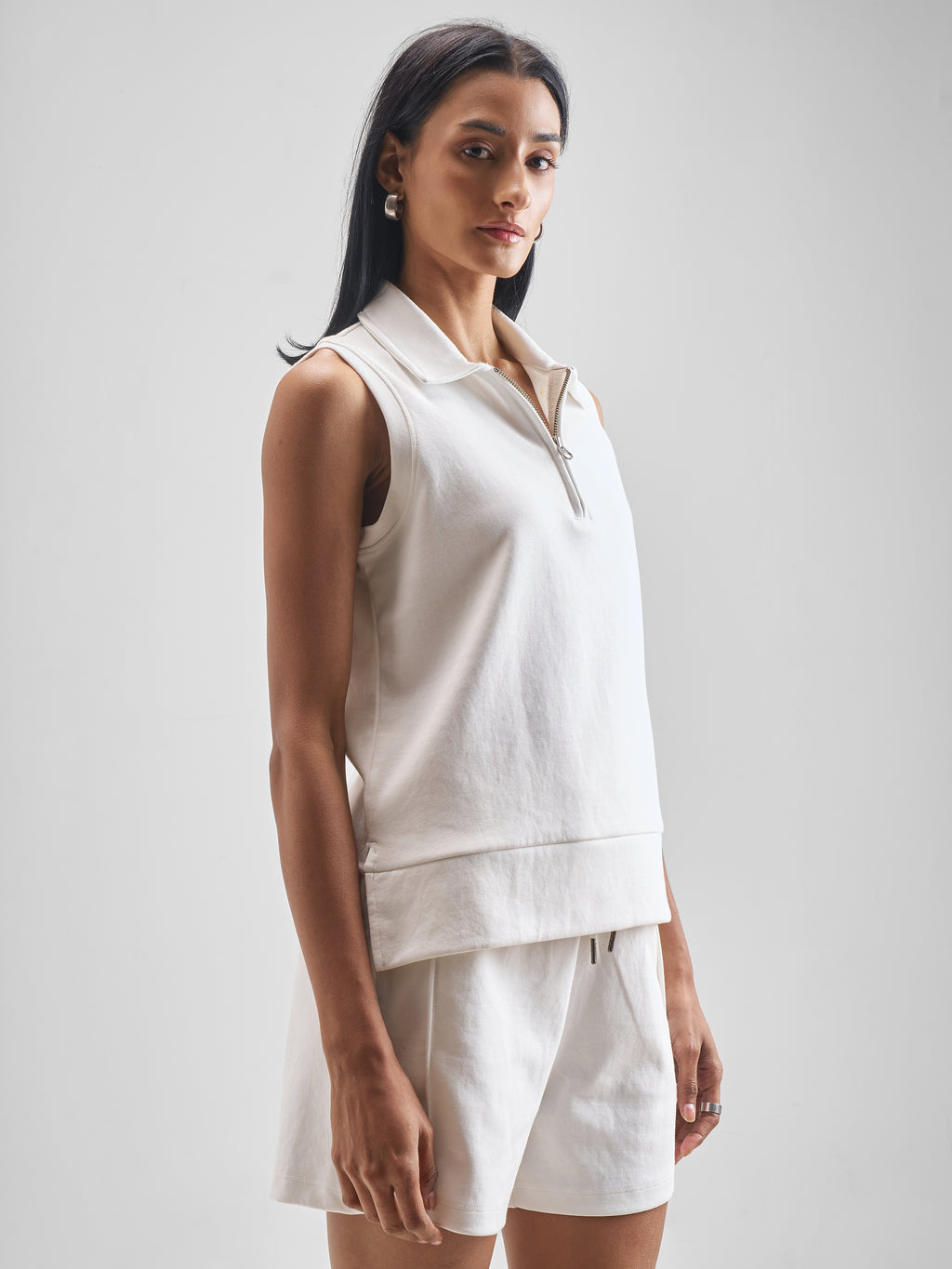 Street By Tokyo Talkies Women White Solid Regular Top - White - Image 6