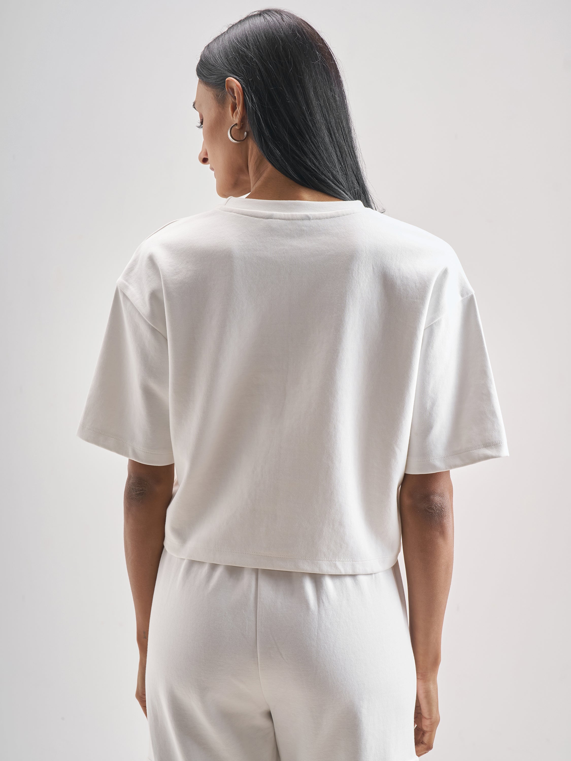 Street By Tokyo Talkies Women White Printed Regular Top - White - Image 3