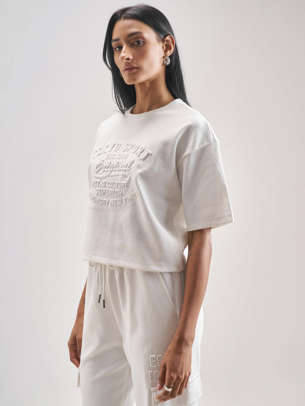 Street By Tokyo Talkies Women White Printed Regular Top - White - Image 4