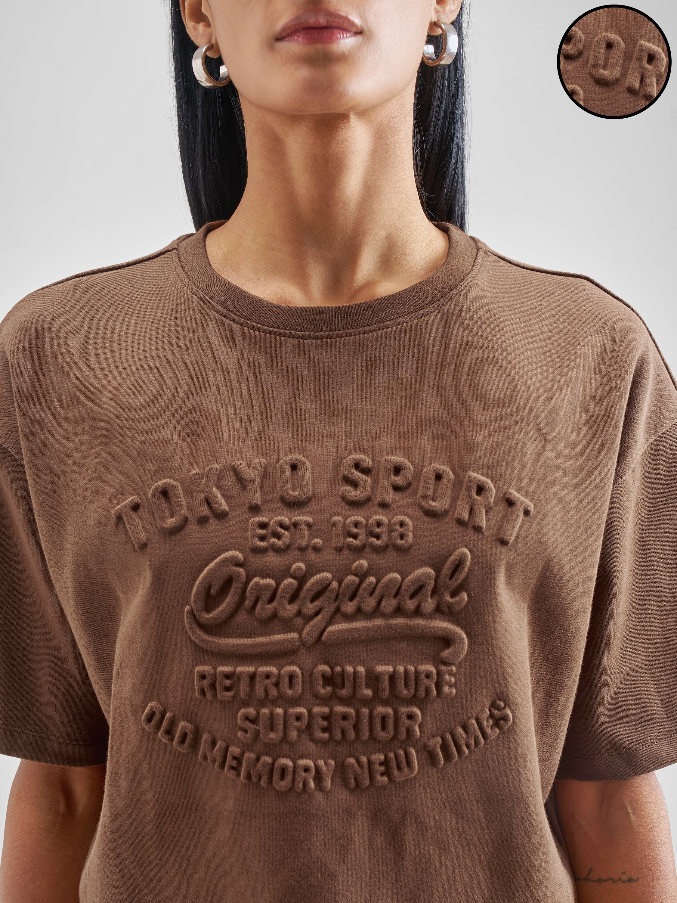 Street By Tokyo Talkies Women Brown Printed Regular Top - Brown - Image 5