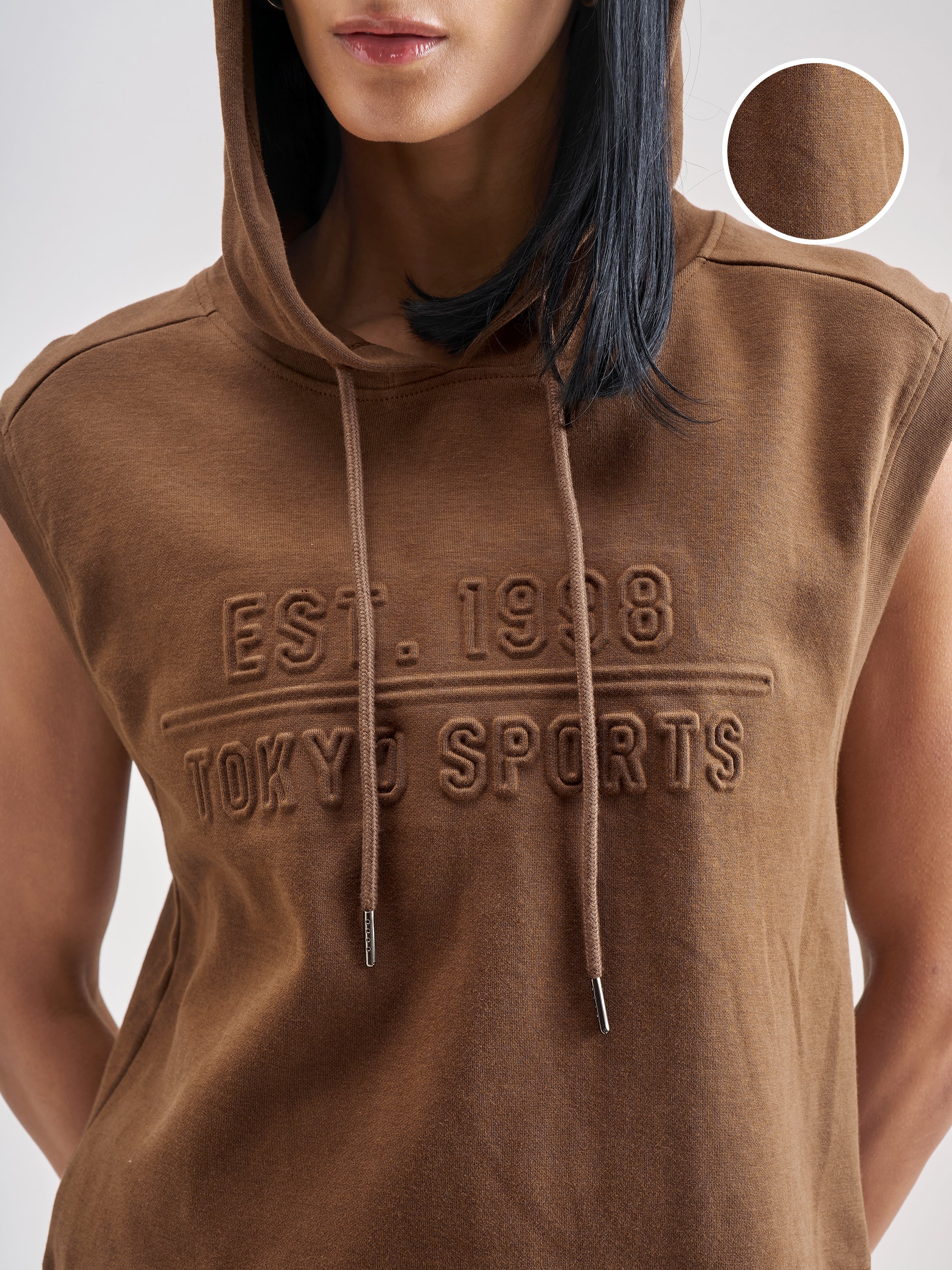 Street By Tokyo Talkies Women Brown Printed Regular Top - Brown - Image 5