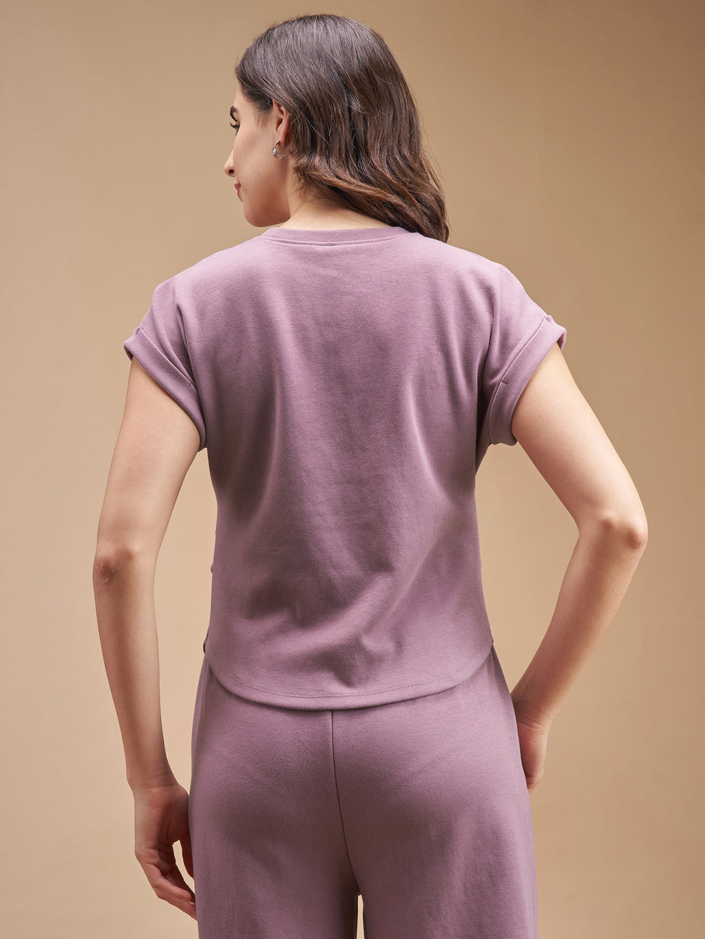 Street By Tokyo Talkies Women Purple Embellished Regular Top - Purple - Image 3