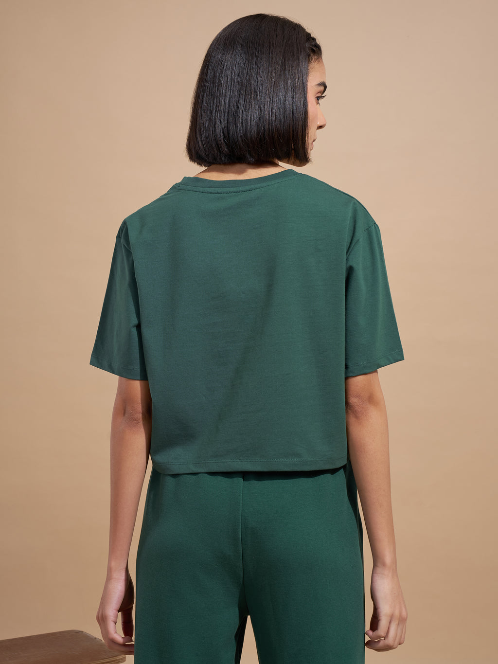 Tokyo Talkies Women Green Printed Regular Top
