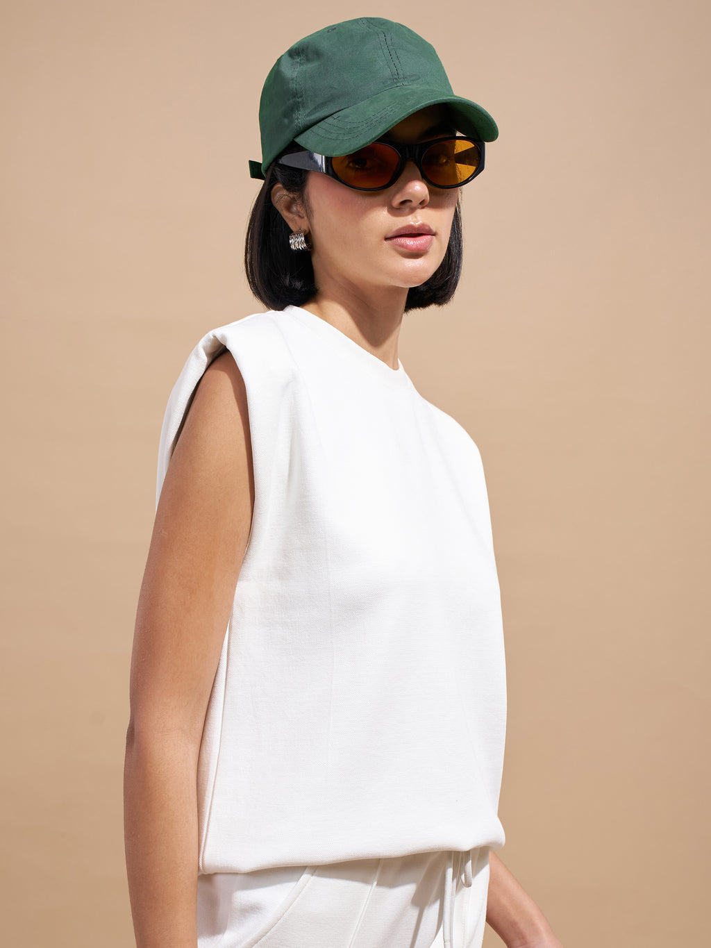 Tokyo Talkies Women White Solid Regular Top
